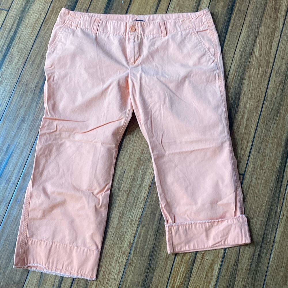 Gap Sz 18 melon cropped pants